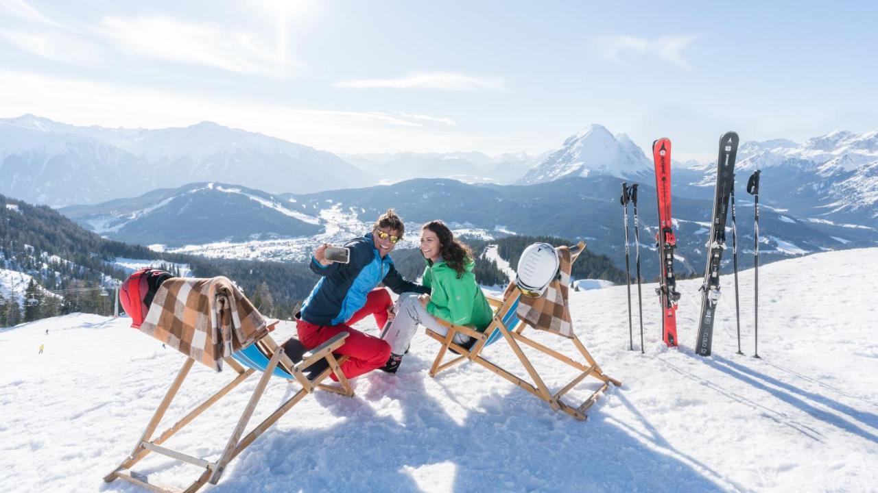 Ivos Sonnenpension Leutasch Buitenkant foto