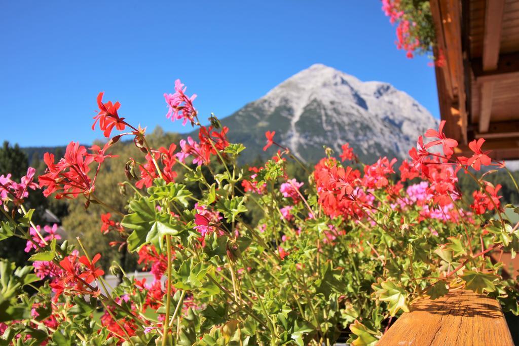 Ivos Sonnenpension Leutasch Buitenkant foto